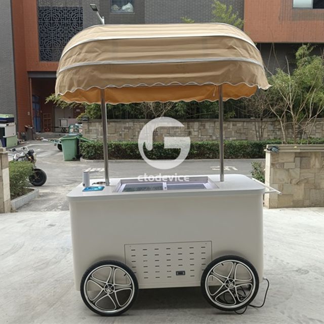 Customizing the Ice Cream Cart for Sale in London